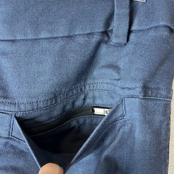 LULULEMON The Works Shorts Men 32 Blue 10” Stretch Lightweight Comfort Golf - Picture 14 of 17